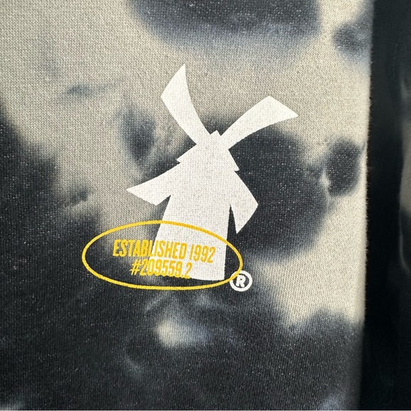 Dutch Bros Black+GRAY Camo/Tie Dye Look SMALL+MEDIUM+LARGE “Serving U Since 1992 - Picture 5 of 10